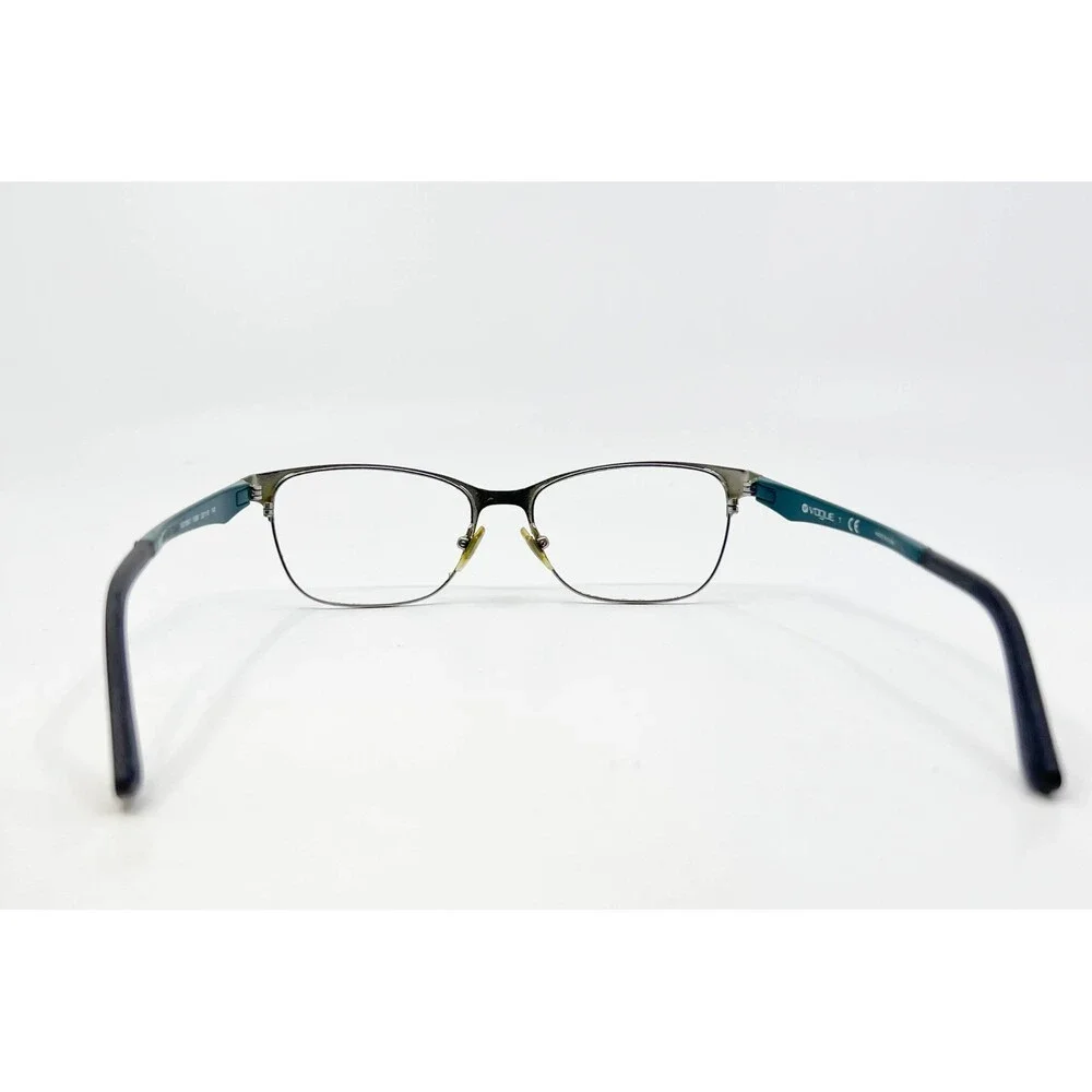 Vogue Eyeglasses Womens Teal Silver VO 3940 5068 Cat Eye 52-16-140
